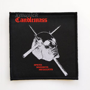 CANDLEMASS 官方进口原版 Epicus Doomicus (Woven Patch)